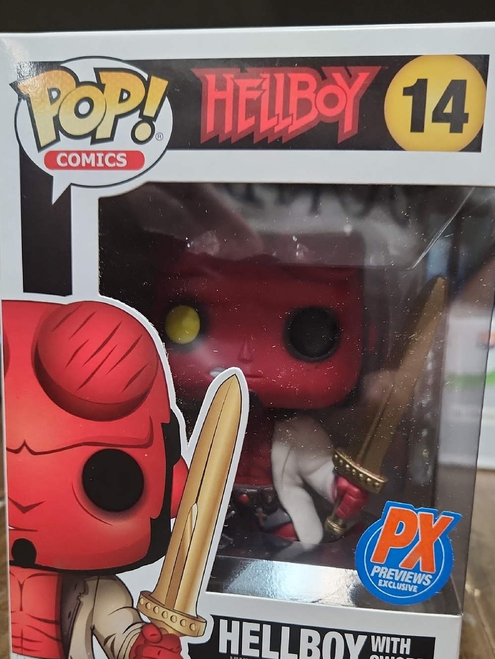 Funko Hellboy Red Vinyl Figure - PX Previews Exclusive